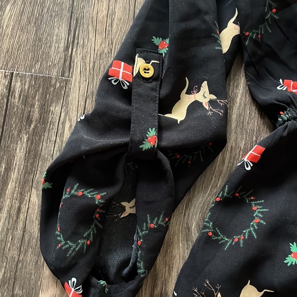 Stella Tweed Christmas Blouse - Picture 4 of 4